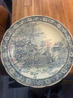 3 delfts nlauwe borden doosnede 40 cm, Antiek en Kunst, Ophalen of Verzenden