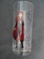 3 Frozen glazen Anna Elsa Kristoff, Glas, Overige stijlen, Glas of Glazen, Zo goed als nieuw