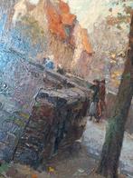 Alfred van Neste / Kanaalzicht Brugge, Antiek en Kunst, Ophalen