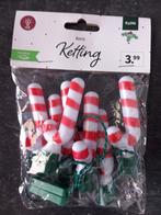Kerstketting halsketting zuurstokjes candy canes gloednieuw!, Diversen, Kerst, Ophalen of Verzenden, Nieuw