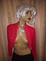 Prachtige rood bolero maat 36/38, Bolero, Ophalen of Verzenden, Zo goed als nieuw