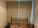 VILBORG Deels verduisterende gordijnen, 2 sets, beige., Ophalen, 200 cm of meer, Beige, 150 tot 200 cm