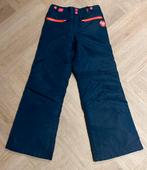 Skibroek 146 donkerblauw met roze accenten zgan, Overige merken, 100 tot 140 cm, Ophalen of Verzenden, Zo goed als nieuw