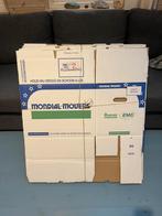 verhuisdozen 25 stuks en 4 boekendoezen, Doe-het-zelf en Verbouw, Kratten en Dozen, Ophalen, Opvouwbaar, 50 tot 75 cm, Minder dan 40 cm