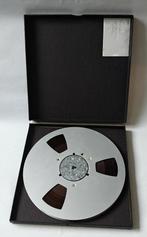 Metalen spoel 26cm – zilver met kartonnen klapdoos, Audio, Tv en Foto, Bandrecorders, Ophalen of Verzenden, Onderdeel