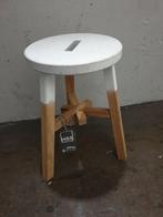 Krukje hout/wit 46 cm - h&s collection NIEUW, Ophalen, Nieuw, Hout