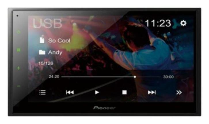 Pioneer DMH-A340DAB USB Bluetooth DAB+, Auto diversen, Autoradio's, Nieuw, Ophalen of Verzenden