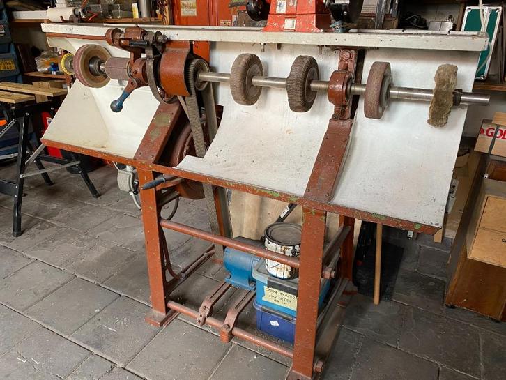 schoenafmaker compleet aan te sluiten op stroom, Doe-het-zelf en Verbouw, Gereedschap | Freesmachines, Zo goed als nieuw, Elektrisch