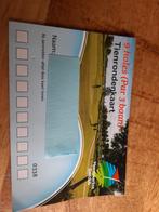 10 rondenkaart golfclub Heemskerk te koop, Ophalen, Nieuw