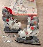 Nijdam schaatsen verstelbaar in 3 standen.

Maat 27-29-31, Ophalen of Verzenden, Zo goed als nieuw, IJshockeyschaatsen, Nijdam
