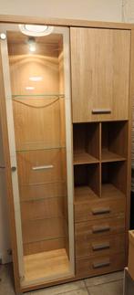 Vitrinekast met verlichting weg is pech!!!, Huis en Inrichting, Ophalen, Gebruikt, 200 cm of meer, 50 tot 100 cm