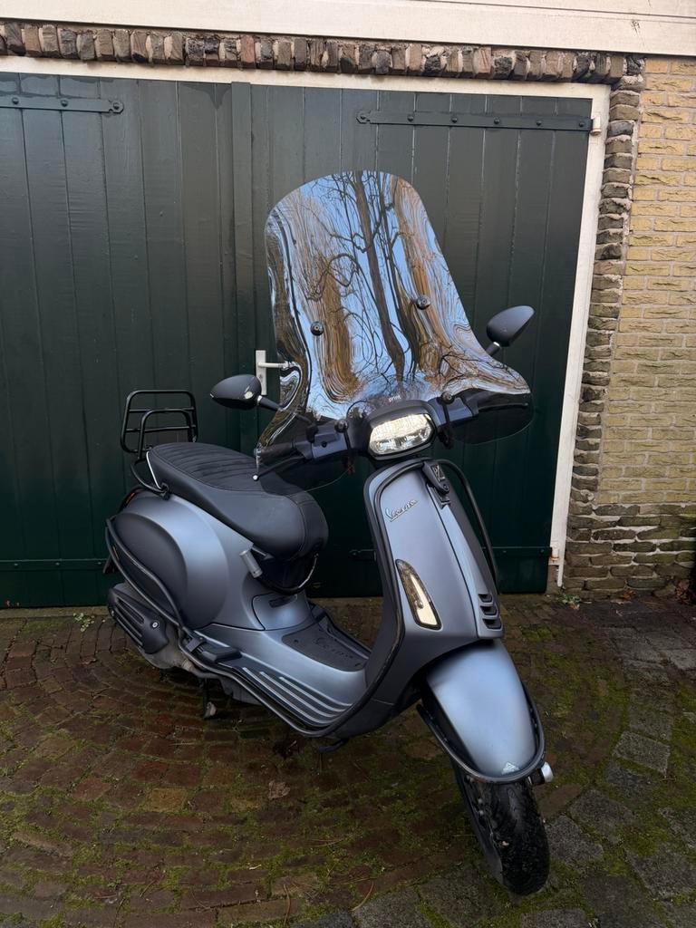 Vespa S 50 | Custom Mat Grijs + Zwart | 45 km/h, Fietsen en Brommers, Scooters | Vespa, Ophalen, Gebruikt, Maximaal 45 km/u, Vespa S