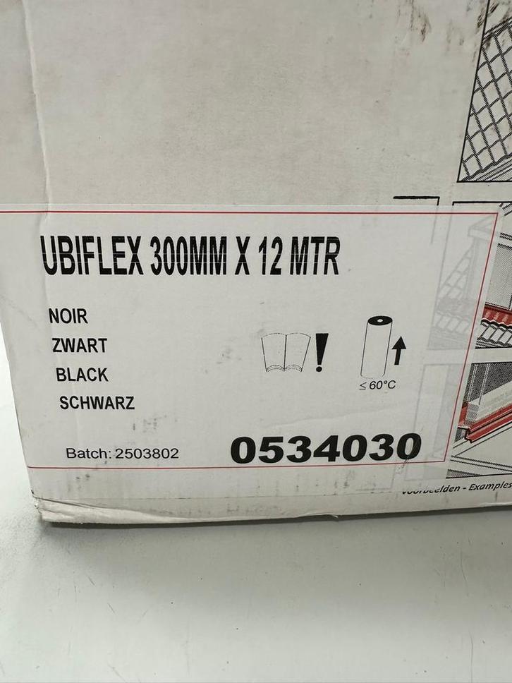 Nieuwe rol Ubbink Ubiflex loodvervanger, Doe-het-zelf en Verbouw, Dakpannen en Dakbedekking, Nieuw, Dakleer, Overige materialen