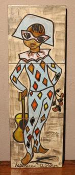 Mooi vintage tegelplateau, Antiek en Kunst, Antiek | Keramiek en Aardewerk, Verzenden
