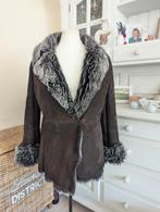 GIORGIO CUIRS leren Toscaanse lammycoat winterjas met 40, Ophalen of Verzenden, Zo goed als nieuw, Maat 38/40 (M), Bruin