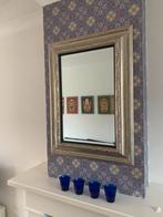 Spiegel met gouden lijst 70 x 90 cm, Huis en Inrichting, Woonaccessoires | Spiegels, Ophalen, Zo goed als nieuw, Minder dan 100 cm