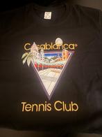 Zwart t-shirt, Casablanca, Maat 48/50 (M), Zwart, Ophalen of Verzenden
