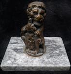 Antieke Press papier Bronzen leeuw Wapen van Amsterdam, Ophalen of Verzenden