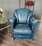 Chesterfield club-fauteuil, Huis en Inrichting, Fauteuils, Ophalen, Gebruikt, Club, 75 tot 100 cm