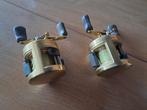 2x Shimano Calcutta molens, Watersport en Boten, Ophalen of Verzenden, Gebruikt, Molen