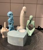 Kaars kandelaar kaarskandelaar handen, Huis en Inrichting, Woonaccessoires | Kandelaars en Kaarsen, Ophalen of Verzenden, Zo goed als nieuw