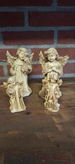 Kerst Engeltjes - Set van 4, Ophalen of Verzenden, Gebruikt, Overige materialen, Engelenbeeld