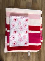 Baby Deken & Laken - 100% Katoen hema, Ophalen of Verzenden, Zo goed als nieuw, 85 tot 100 cm, Deken