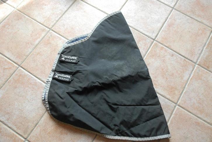 Halsdeel Rambo Supreme 1680D Hood 150g zwart 6.6, Dieren en Toebehoren, Paarden en Pony's | Dekens en Dekjes, Gebruikt, Deken