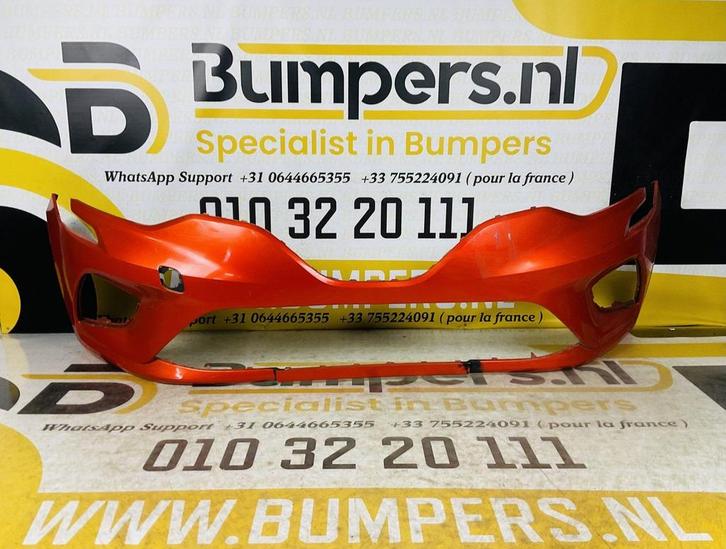 BUMPER Renault Clio 5 2019-2023 VOORBUMPER 2-F1-5300z, Auto-onderdelen, Carrosserie en Plaatwerk, Bumper, Voor, Gebruikt, 6 maanden garantie