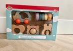 Rammelaar set nieuw in doos, Kinderen en Baby's, Speelgoed | Houten speelgoed, Ophalen, Zo goed als nieuw