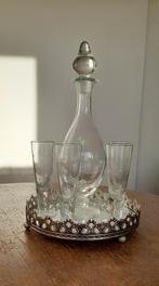 Likeursetje met dienblaadje., Ophalen of Verzenden, Gebruikt, Overige typen