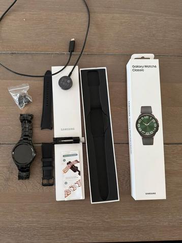Samsung smartwatch 6 classic 47 mm beschikbaar voor biedingen