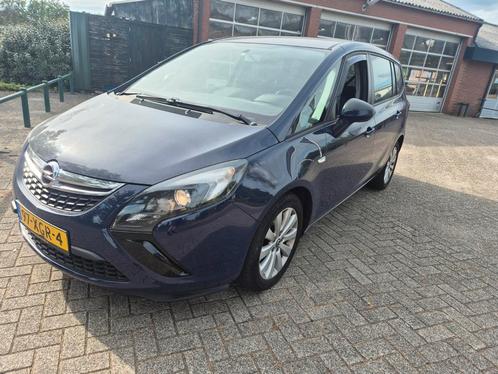 Opel Zafira 1.4 T 103KW AUT 2012 Blauw, Auto's, Opel, Bedrijf, Zafira, ABS, Airbags, Airconditioning, Boordcomputer, Centrale vergrendeling