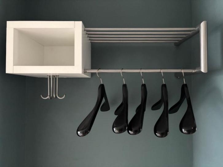 Spinder design wandkapstok, Huis en Inrichting, Woonaccessoires | Kapstokken, Gebruikt, Wandkapstok, Minder dan 100 cm, Metaal