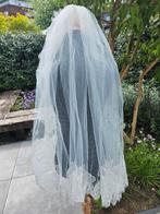 Prachtige sluier kant kort 90 cm ivory met prijsje, Kleding | Dames, Trouwkleding en Trouwaccessoires, Ophalen of Verzenden, Zo goed als nieuw