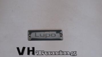 VW Lupo chrome type plaat beschikbaar voor biedingen