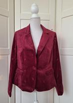 Geisha nieuw burgundy fluwelen colbert blazer jasje L 40, Kleding | Dames, Geisha, Maat 42/44 (L), Nieuw, Ophalen of Verzenden