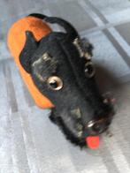 Schuco hondje 'Tippy Dog' in oranje Germany US-zone., Antiek en Kunst, Antiek | Speelgoed, Ophalen of Verzenden
