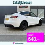 Tesla Model Y Wit 2023 TREKHAAK MMX PACK, Auto's, Tesla, Gebruikt, Zwart, Wit, Leder