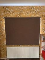 Rolgordijn 150x190cm, Doe-het-zelf en Verbouw, Rolluiken, Ophalen of Verzenden, Zo goed als nieuw, Bruin, 150 tot 200 cm