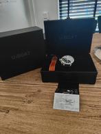 U Boat horloge met doos + papieren en Diesel horloge, Sieraden, Tassen en Uiterlijk, Ophalen of Verzenden, Zo goed als nieuw, Staal