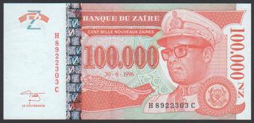 Zaire 100.000 Zaires 1996  beschikbaar voor biedingen