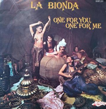 La Bionda - One for you, one for me beschikbaar voor biedingen