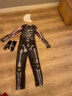 Fortnite Skelet Carnavalspak Maat 122-128, Ophalen of Verzenden, Zo goed als nieuw, 122 t/m 128, Jongen of Meisje