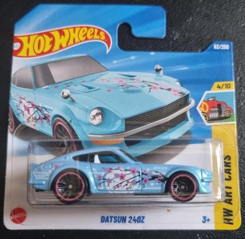 Hotwheels Datsun 240z lichtblauw, Hobby en Vrije tijd, Modelauto's | Overige schalen, Nieuw, Auto, Ophalen of Verzenden