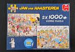 Jan van Haasteren puzzel  2x1000  Zeebanket TaartenToernooi, Gebruikt, Ophalen of Verzenden