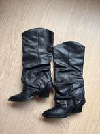Nieuwe Bronx leren laarzen - Maat 37, Kleding | Dames, Schoenen, Hoge laarzen, Zwart, Ophalen of Verzenden, Zo goed als nieuw