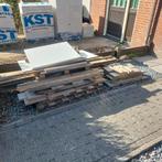 Gratis hout  stookhout  steigerhout, Doe-het-zelf en Verbouw, Hout en Planken, Ophalen, 25 tot 50 mm, Plank, Steigerhout
