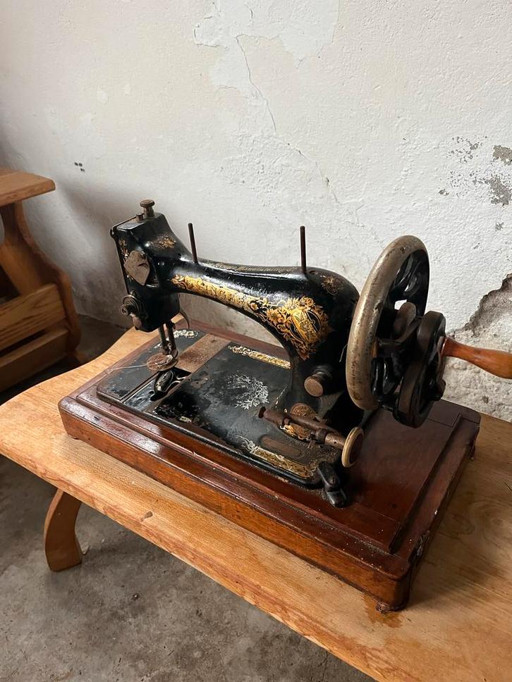 Antieke Singer Naaimachine, Antiek en Kunst, Antiek | Naaimachines, Ophalen