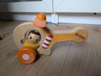 Houten duw helicopter, Ophalen of Verzenden, Gebruikt, Rij- of Hobbelspeelgoed